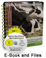 Dairy Systems Management program E-Book and downloadable files