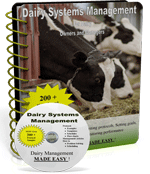 Dairy Systems Management program Book and CD